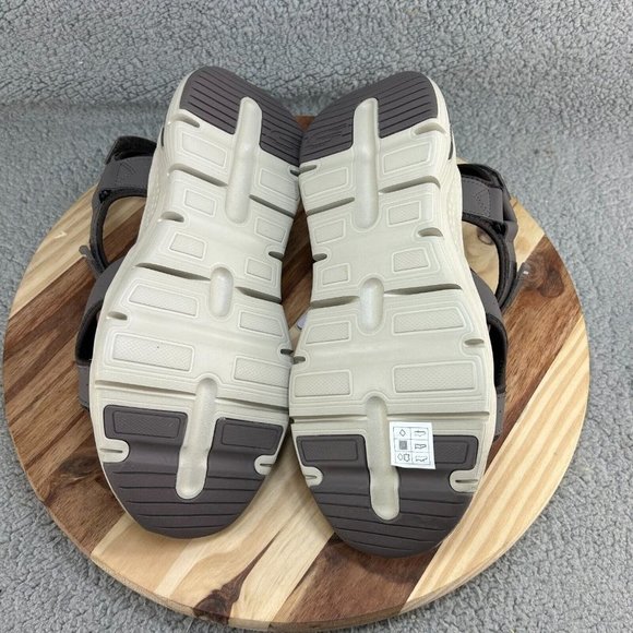 Skechers Arch Fit Impactor Adult Men 13 Brown Adjustable Strap Sandals Casual main image 5